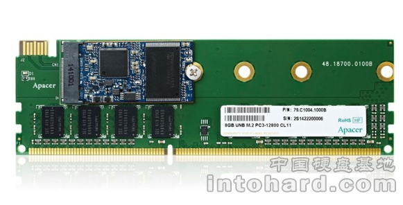 DDR3内存上有个M.2固态硬盘或CFast接口